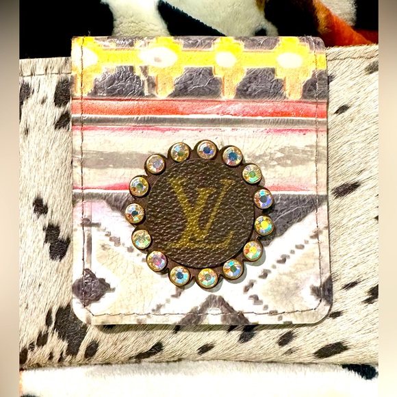 NWT Keep It Gypsy Gray Cowhide & Desert Aztec Leather Walket - Picture 7 of 14